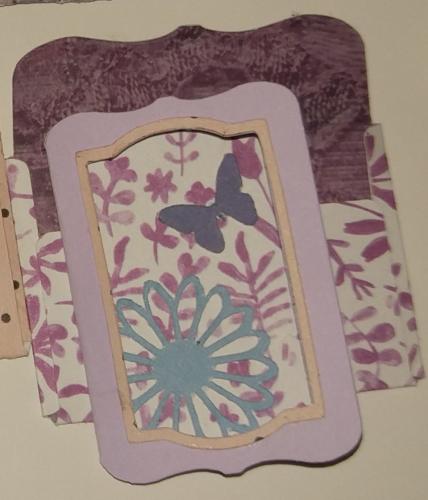 Mini Cards--Booklet, Flowers and Butterflies