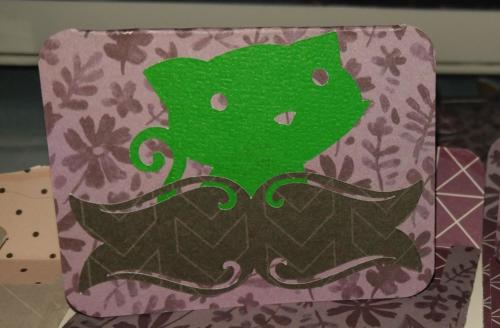 Mini Cards--Kitty