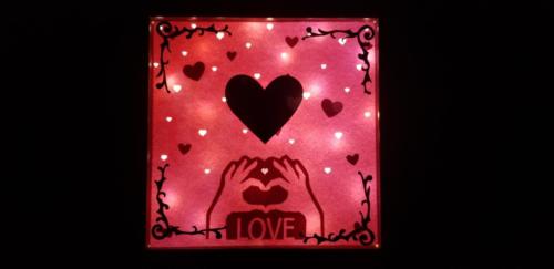 Illumiscape Heart Nighttime