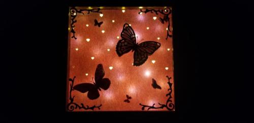 Illumiscape Butterflies Nighttime