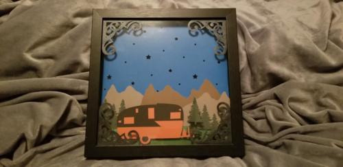 Illumiscape Orange Camper Daylight, lights off