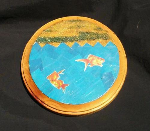Decoupage Little Fishies