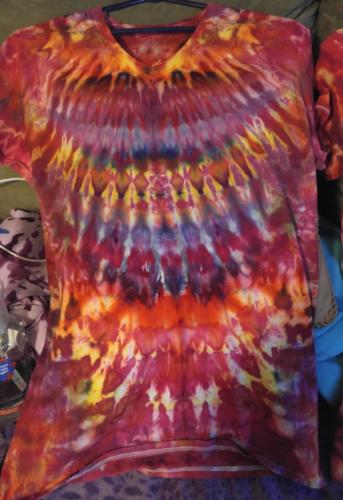 Tie Dye Medium V Neck 2... SOLD.jpg